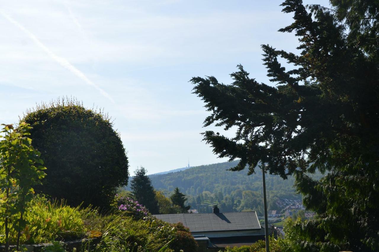 Bergpanorama Ruhla Appartement Buitenkant foto